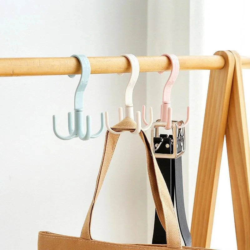 Gancio Multiuso a 4 Artigli Girevole – Porta Borsa, Cappello e Scialle,…