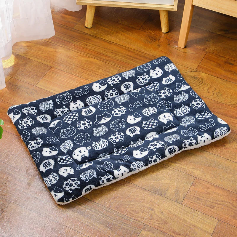 Cuscino in peluche caldo e morbido per gatti e cani di piccola taglia
