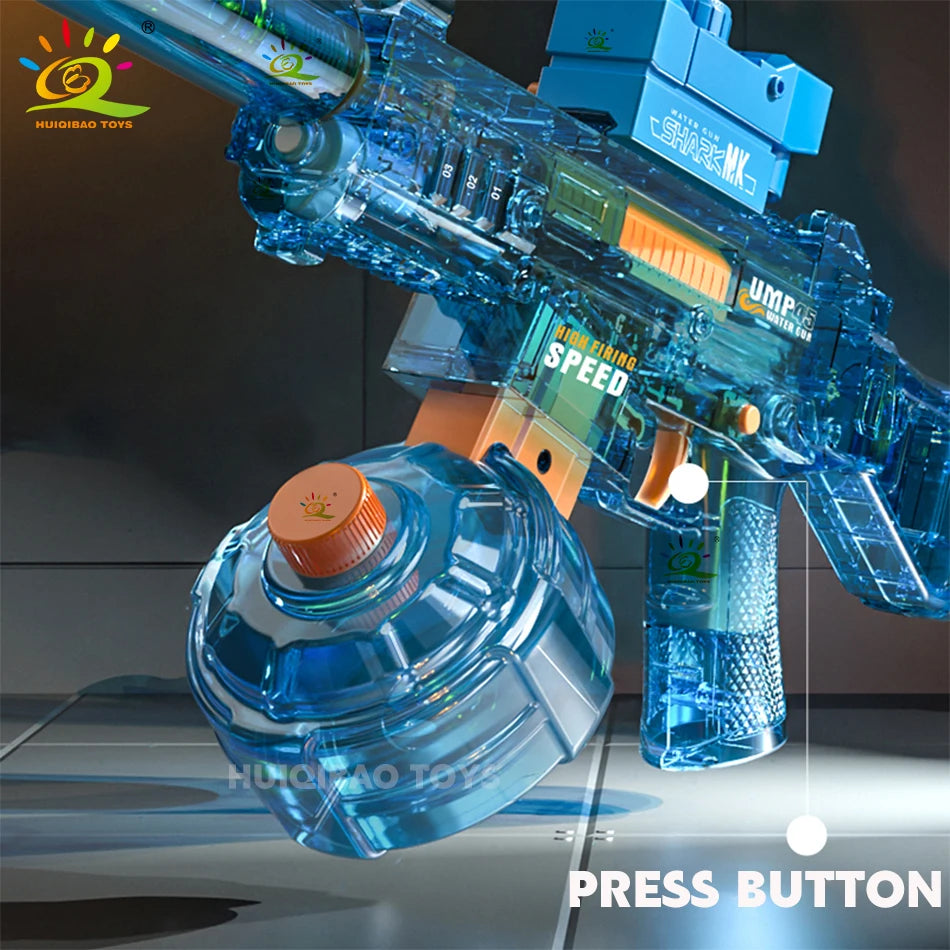 Pistola d'acqua elettrica automatica UMP45 – Gioco estivo per adulti e bambini