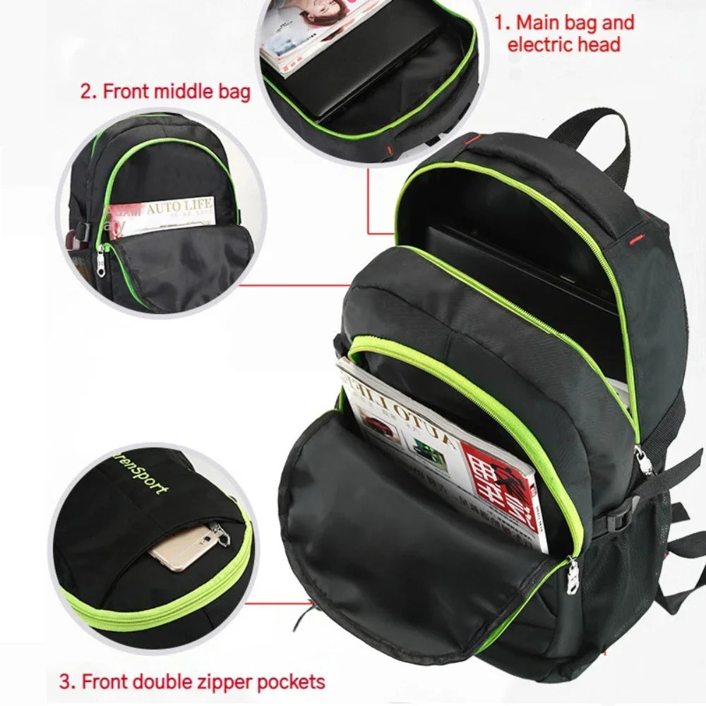 Sac à dos Oxford pour ordinateur portable, mode, léger, imperméable, grand sac de voyage, résistant à l'usure, sac d'école pour étudiant