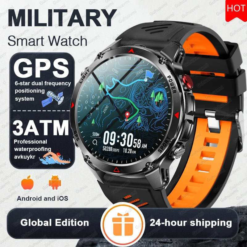 Smartwatch GPS 2026 con AMOLED 1.46", impermeabile 3ATM e batteria 540 mAh