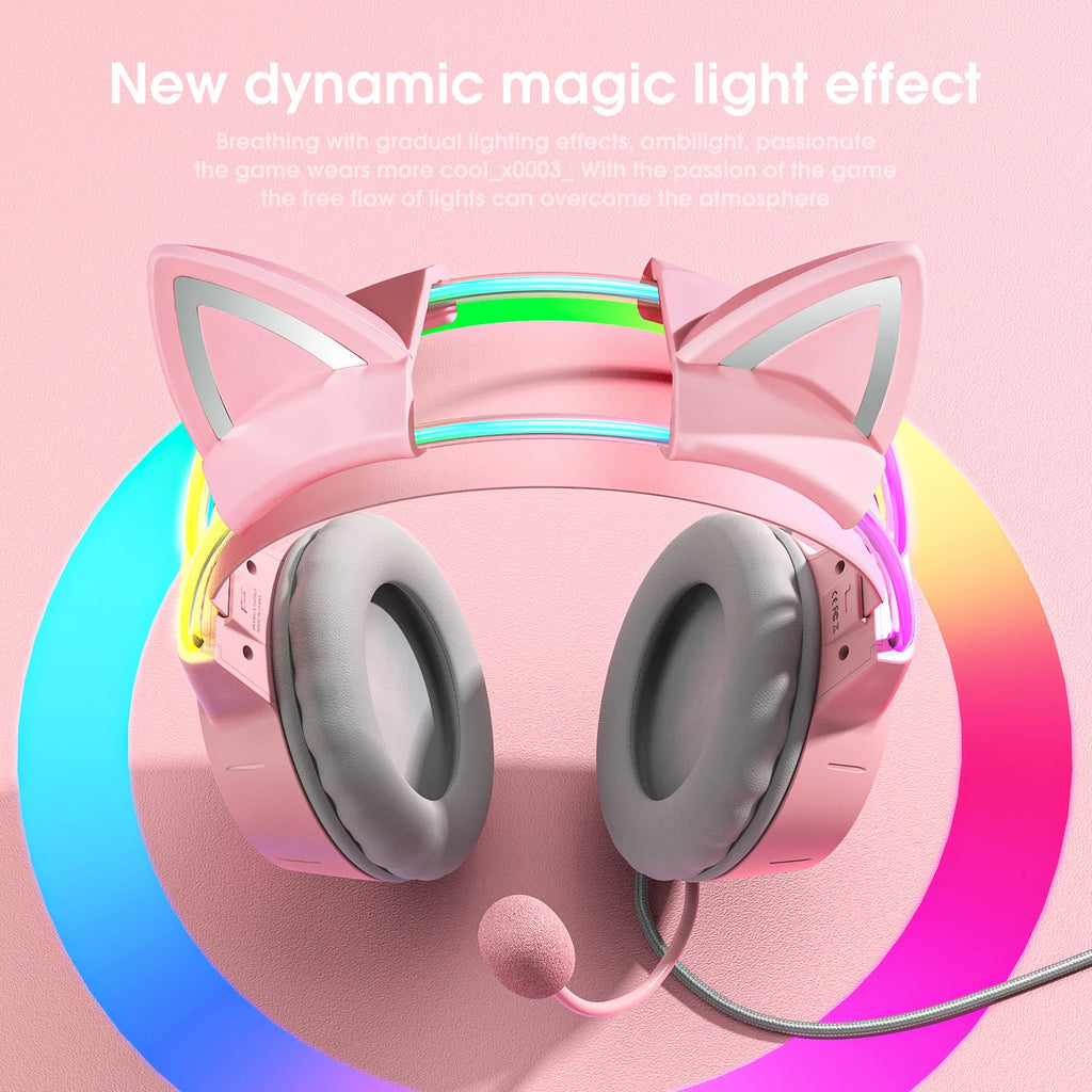 Cuffie Gaming ONIKUMA X15 Pro con RGB e Microfono Flessibile