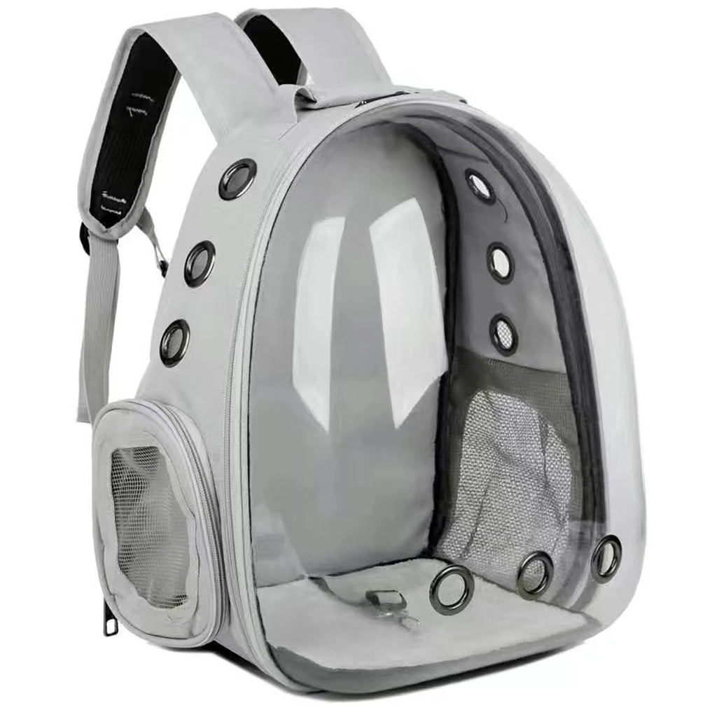 Sac à dos de transport portable et transparent pour chat, sac à dos respirant à bulle pour animaux de compagnie, capsule de voyage pour petits animaux, chiots et chatons