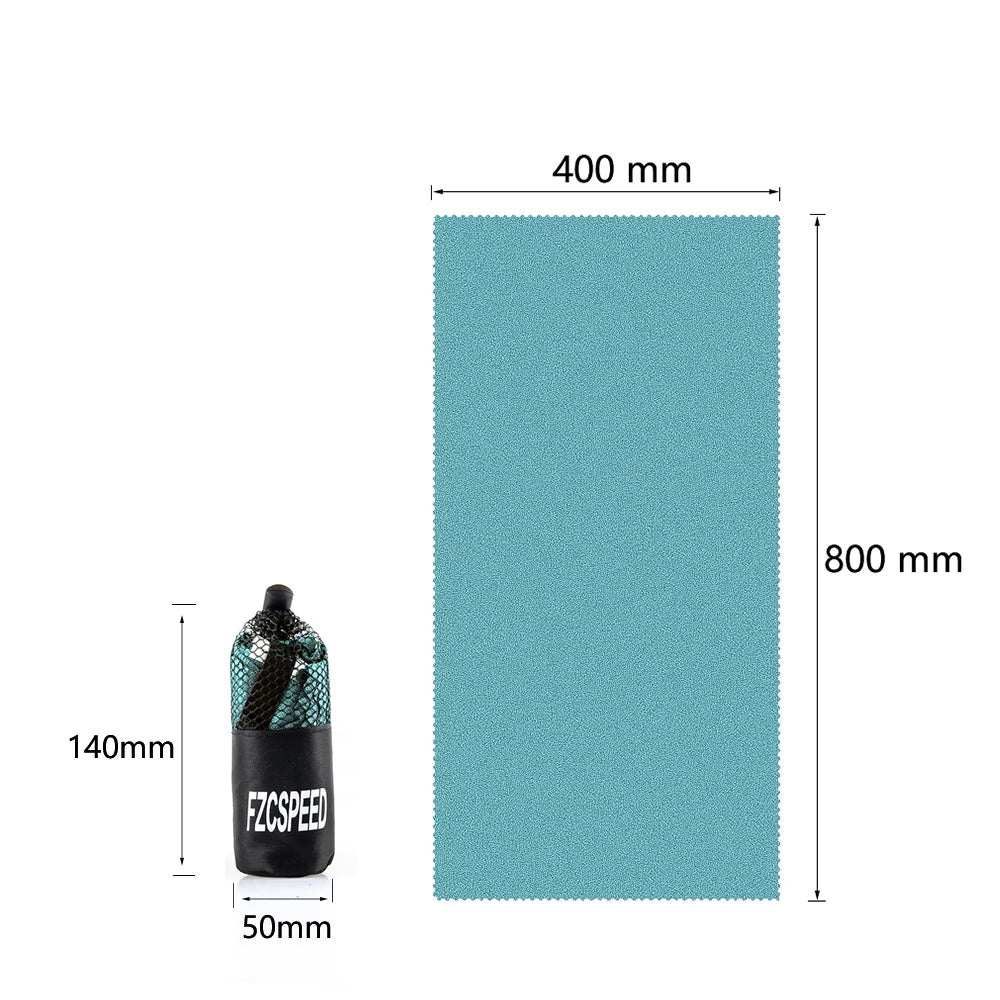 Asciugamano Sportivo Microfibra Quick‑Dry 40x80/80x130 cm – Leggero