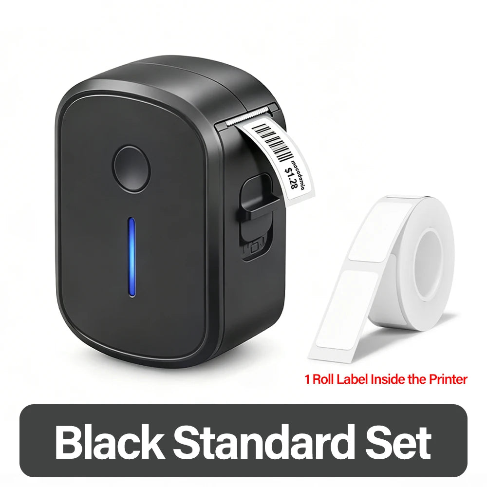 Stampante Mini Etichette Termiche Bluetooth Portatile, 15 mm, 16 ppm