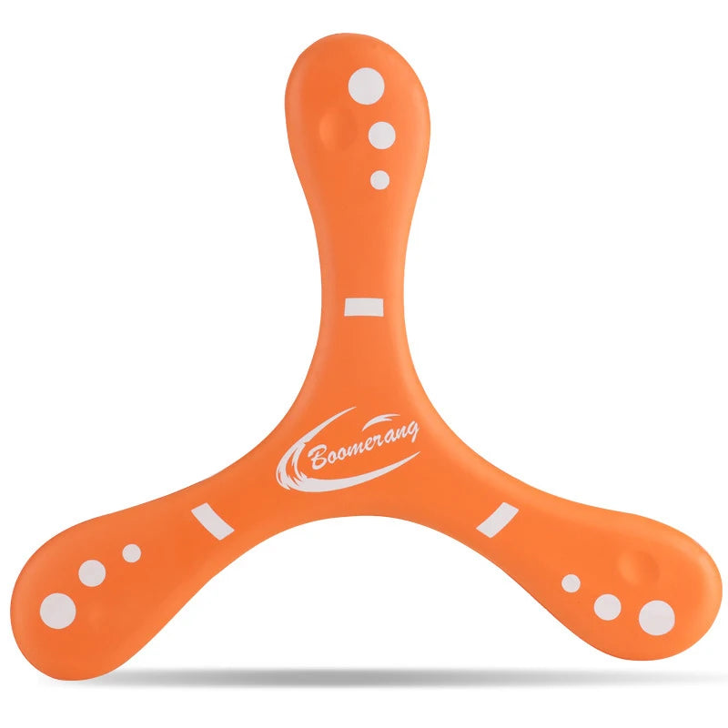 Boomerang morbido a tre foglie oversize – Gioco interattivo per bambini e adulti