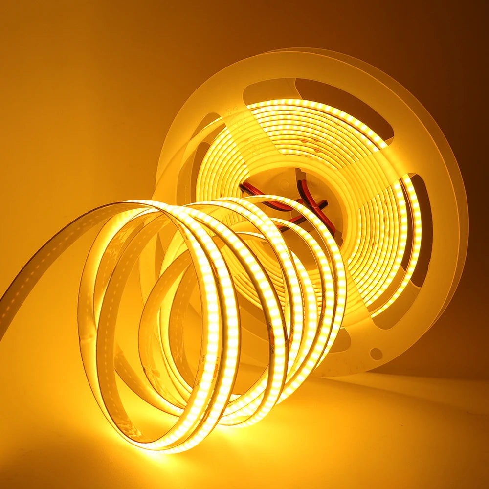 Striscia LED COB 5V USB 320 LED/m – Luce flessibile multicolore per casa