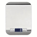 Bilancia da cucina LCD 10 kg, acciaio inox, precisione 1 g
