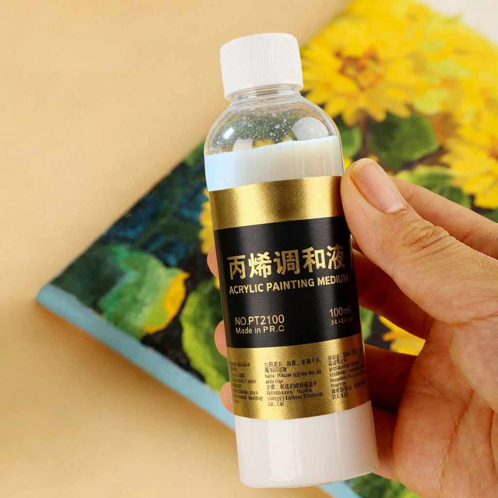 Diluenti per Pittura Acrilica 100ml – Medium per Fluidità e Trasparenza