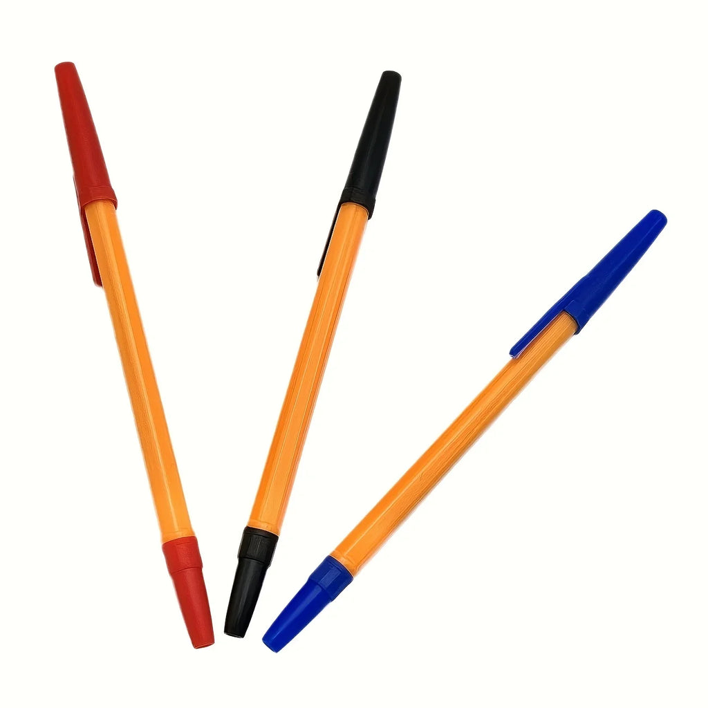 30 Penne a sfera fine point con inchiostro duraturo, clip e pulsante
