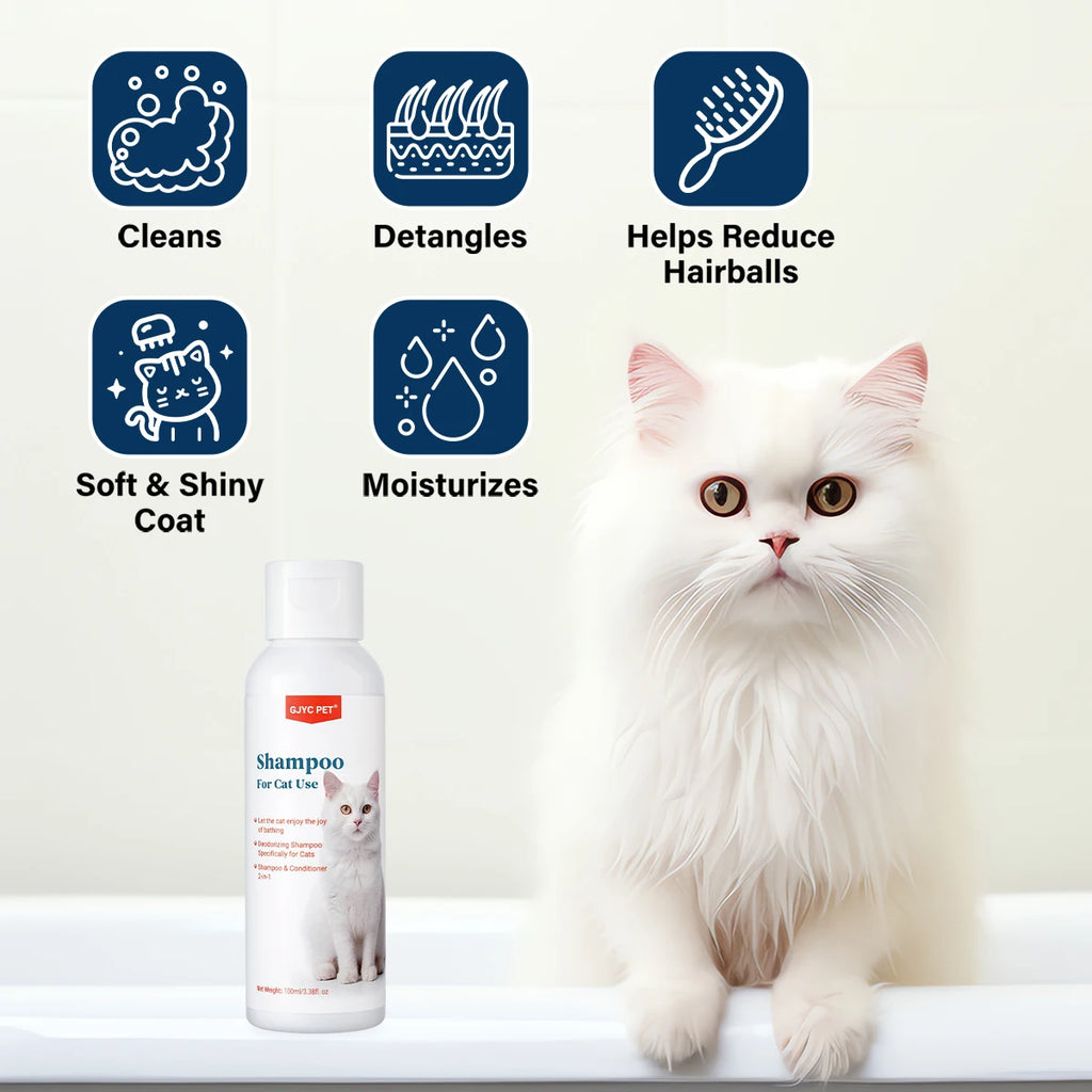 Shampoo delicato per gatti – Idratazione, profumo e morbidezza per pelo lucido