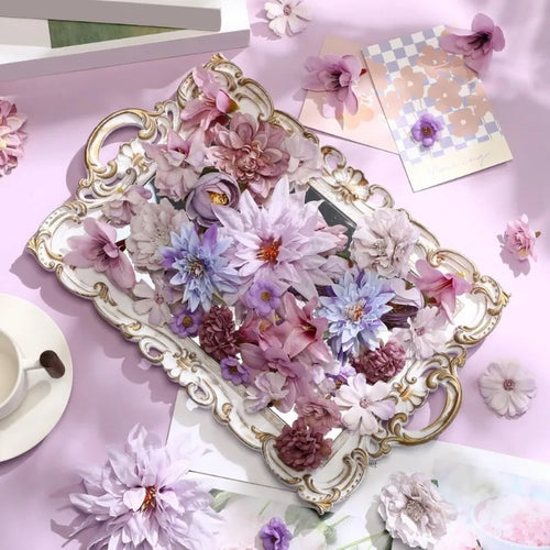 20 Pezzi Fiori di Rosa Artificiali in Seta, 4cm - Decorazioni per Matrimonio,…
