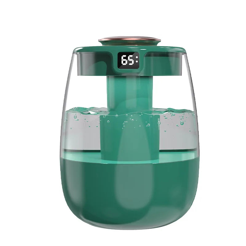 Humidificatore 1,3 L doppio spruzzo, luce notturna e diffusore USB