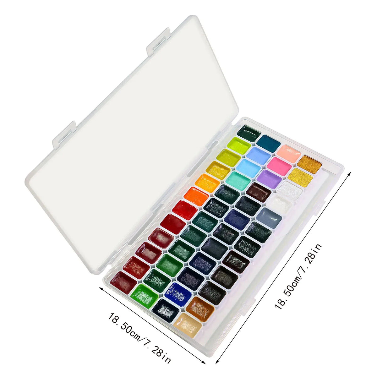 Set di acquerelli 48 colori 1 ml per artisti, adulti e principianti