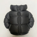 3D Puffer Jacket Shape Pen Holders,Cute Creative Stand-Up Storage Pen Pouch for Desk & Office