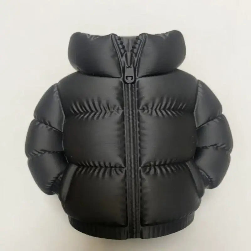 3D Puffer Jacket Shape Pen Holders,Cute Creative Stand-Up Storage Pen Pouch for Desk & Office