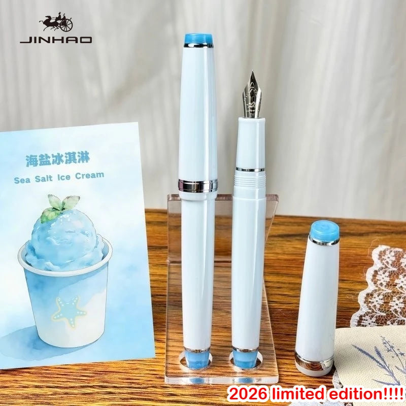 Pennino Jinhao 82 Edizione Limitata 2026, Colori Pastello, Oro Rosa, EF/F/M
