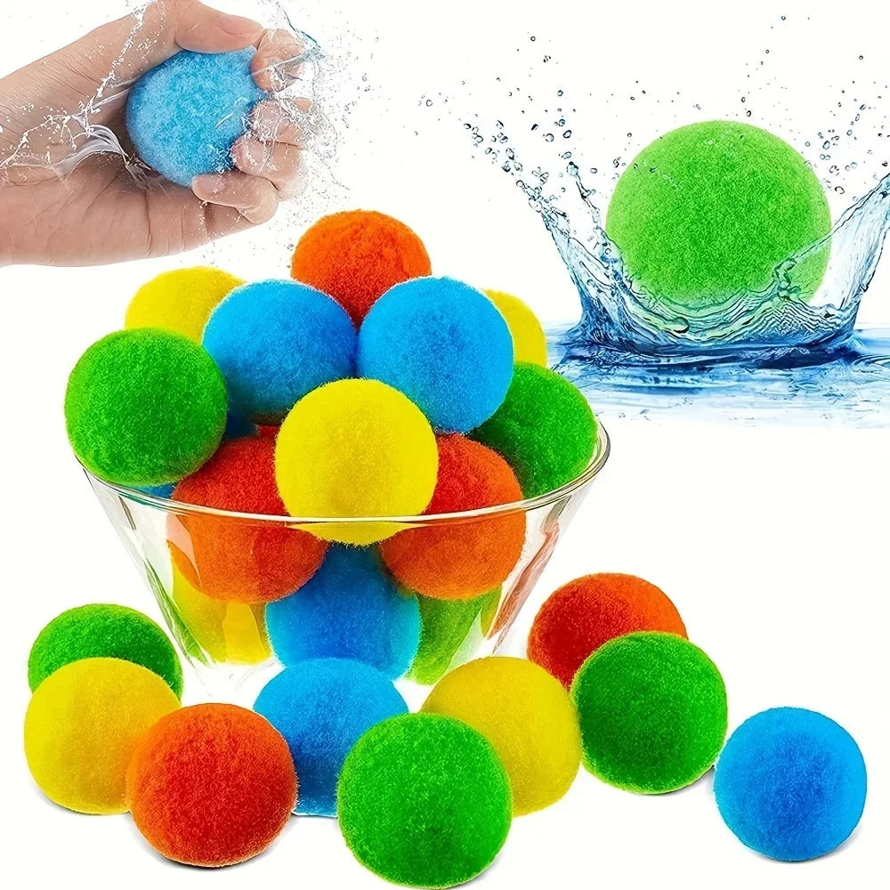 Palle d'Acqua Riutilizzabili, Giocattoli Estivi per Piscina e Giardino