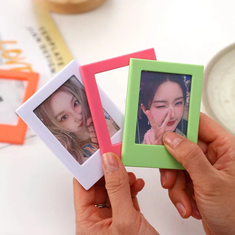 10Pcs Set Instax Mini Magnetic Photo Frame | Fridge Magnet Card Holder Creative Ins Style Kawaii Fix 3 Inch Instant Film Picture