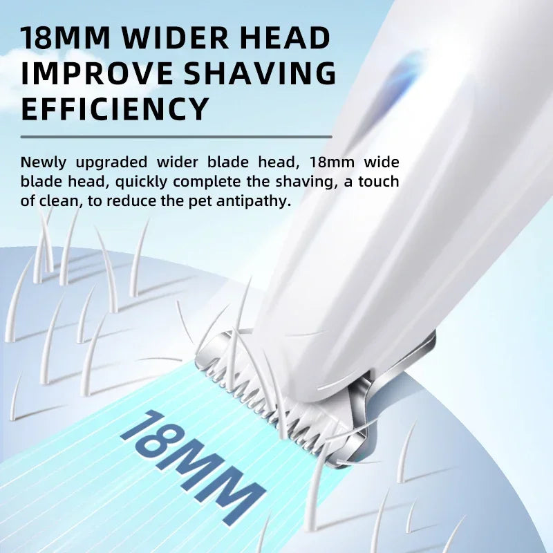 Trimmer per unghie cani con luce LED e lama da 18 mm – taglio preciso e…