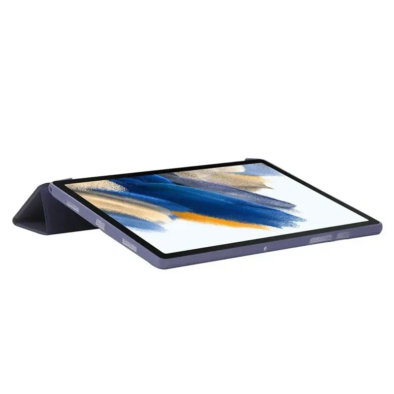For Huawei MediaPad T5 Case 10.1 Inch Folding Stand Magnetic Soft TPU Back Tablet Cover for Huawei Media Pad T5 10.1 10 1 Case