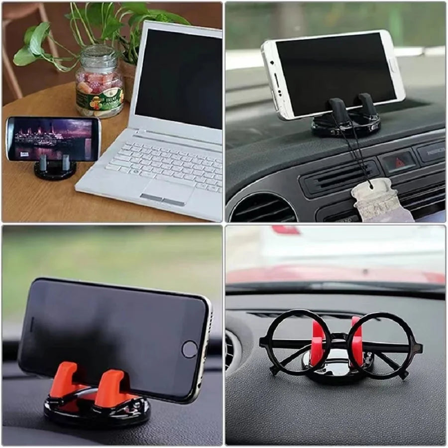 Supporto per cellulare da auto rotante 360°, antiscivolo e universale