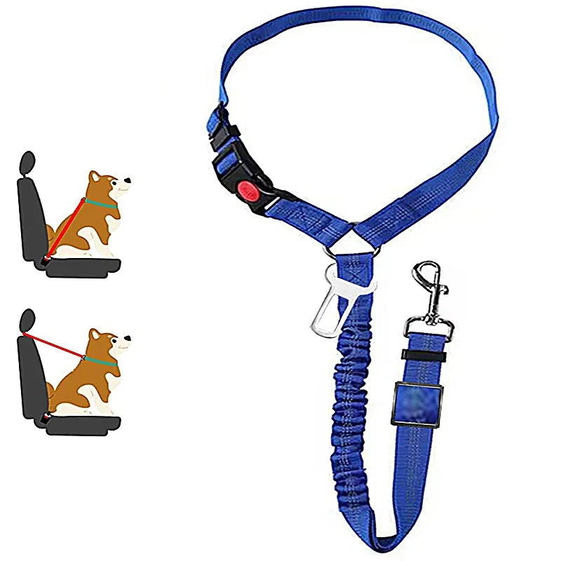 Imbracatura Canino Gatto Cintura Auto 2-in-1 Guinzaglio Sicurezza Sedile…