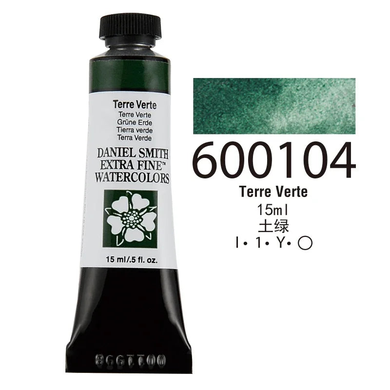 American Daniel Smith Watercolor Paint Natural Mineral Ultra-Fine 15ml Paint Tube Acuarelas Painting Artist Painting Supplies