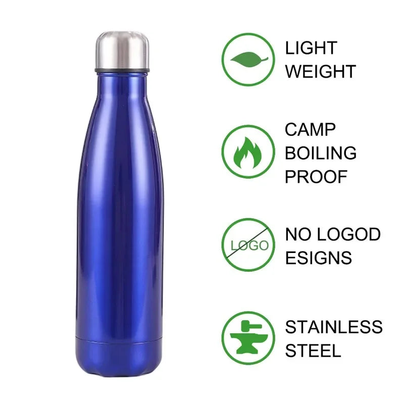 Thermos acciaio inox 500/750 ml doppia parete – isolamento 6‑12 h per caffè