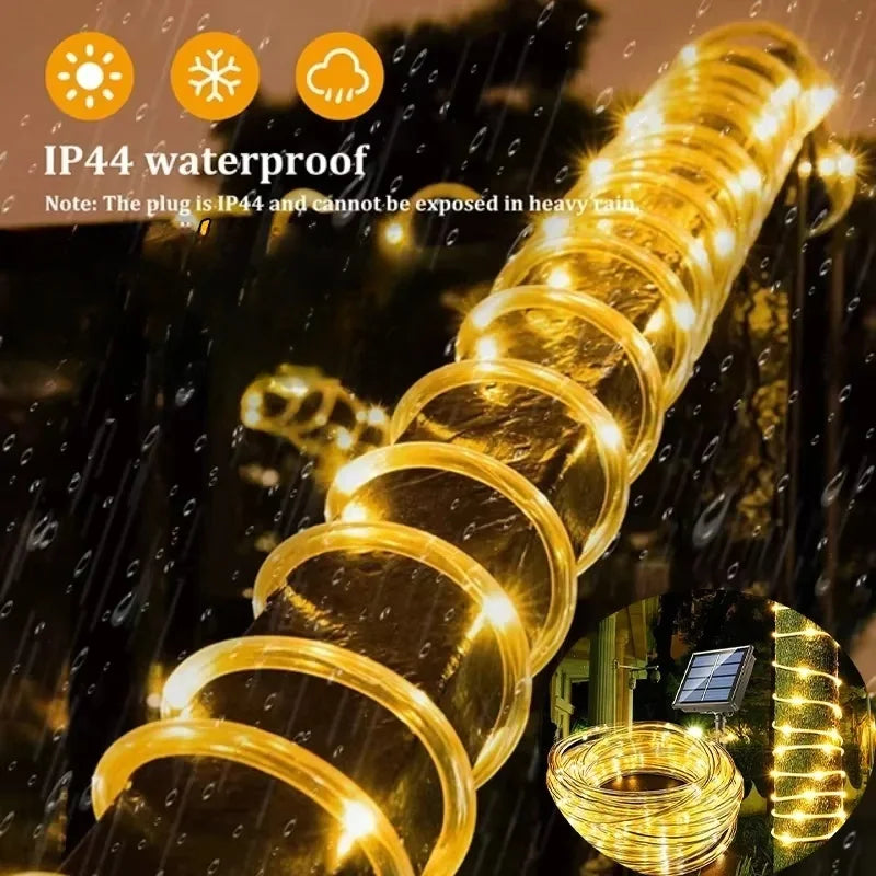 Luci a LED solari da esterno, catena luminosa impermeabile 5‑12 m