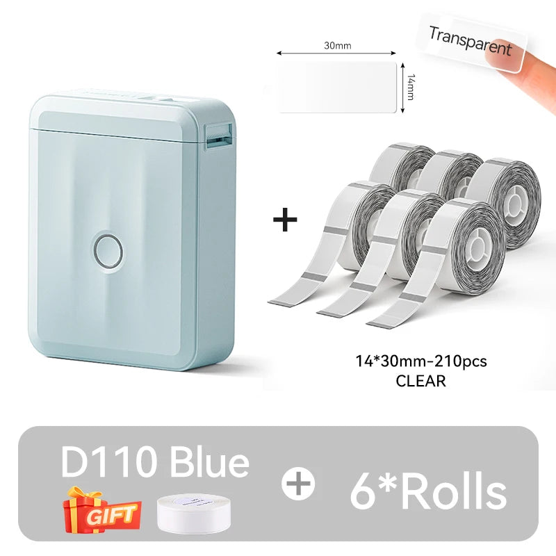 Stampante Etichette Termica Portatile Bluetooth Niimbot D110