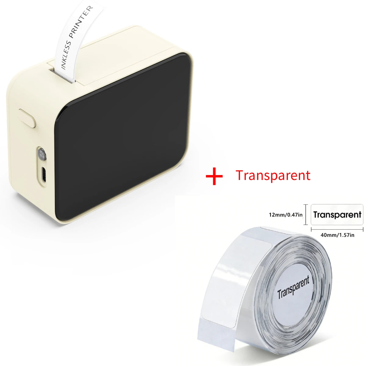 Stampante termica portatile Mini P15 Bluetooth per etichette 15 mm
