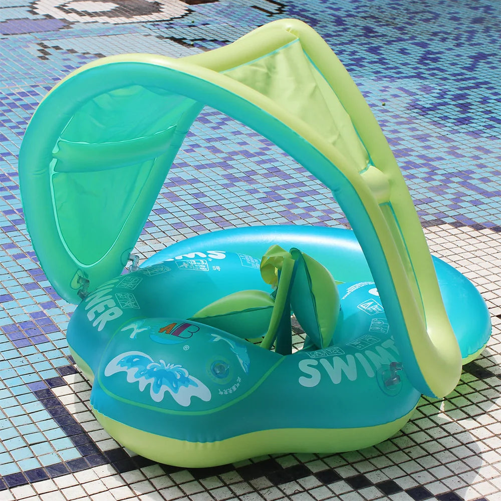 Anello Gomma Inflabile per Bambini, Fascia Ascellare Baby Swim