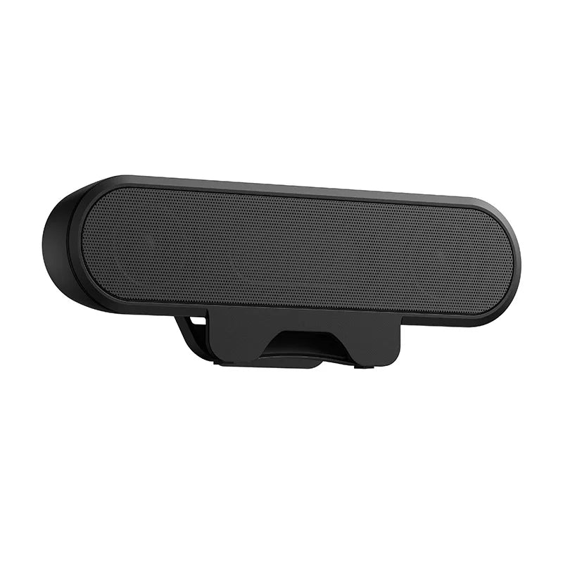 Mini Soundbar Portatile USB da 2.0 con Clip per PC, TV e Laptop