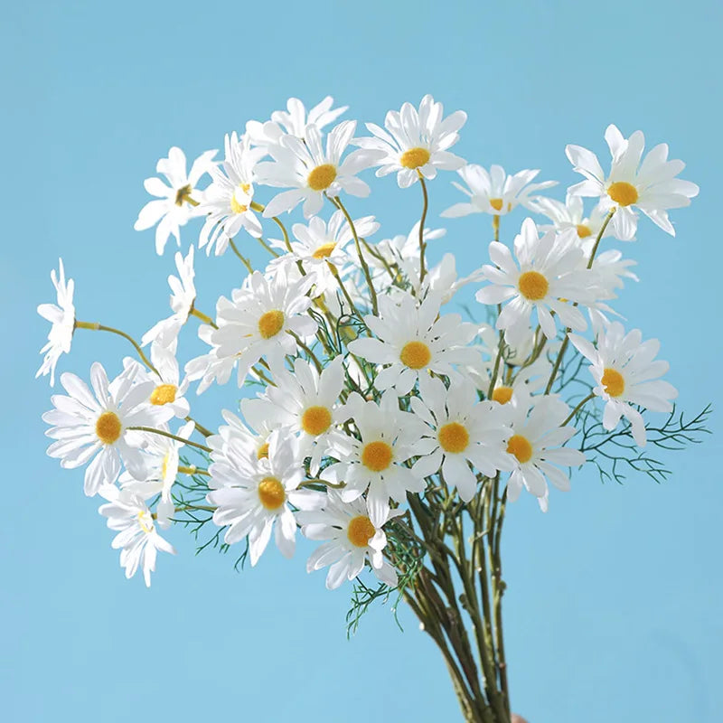 Bouquet di margherite artificiali 50 cm – 1/2/3 pezzi per decorazioni casa e…