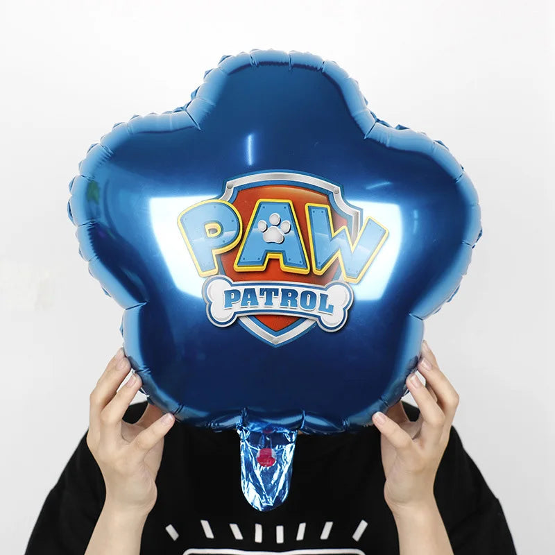 PAW Patrol Birthday Party Decoration New Version Balloon Set Disposable Tableware Kid Event Supplies Banner Backdrop Gift