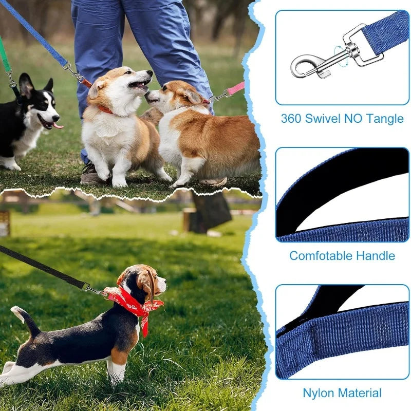 Guida Nylon Lunga per Addestramento Cani 1.2M-30M