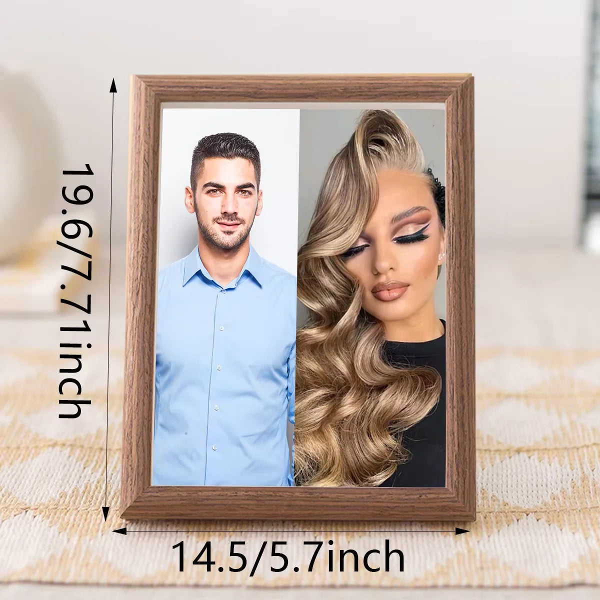 Cornice Foto Personalizzata in Legno, Regalo Commemorativo