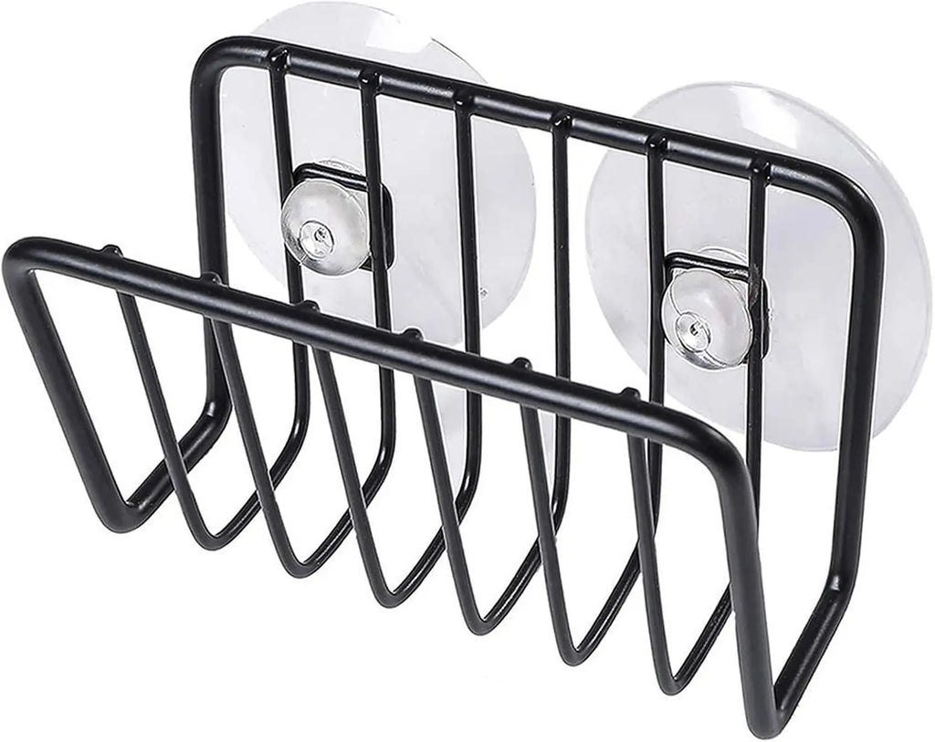 Portasponge in acciaio inox con ventosa per lavello – supporto da parete