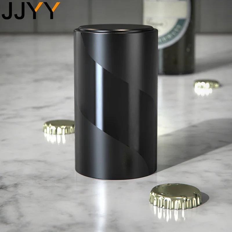 Apribottiglie magnetico automatico per birra e soda – porta tappi e resistente
