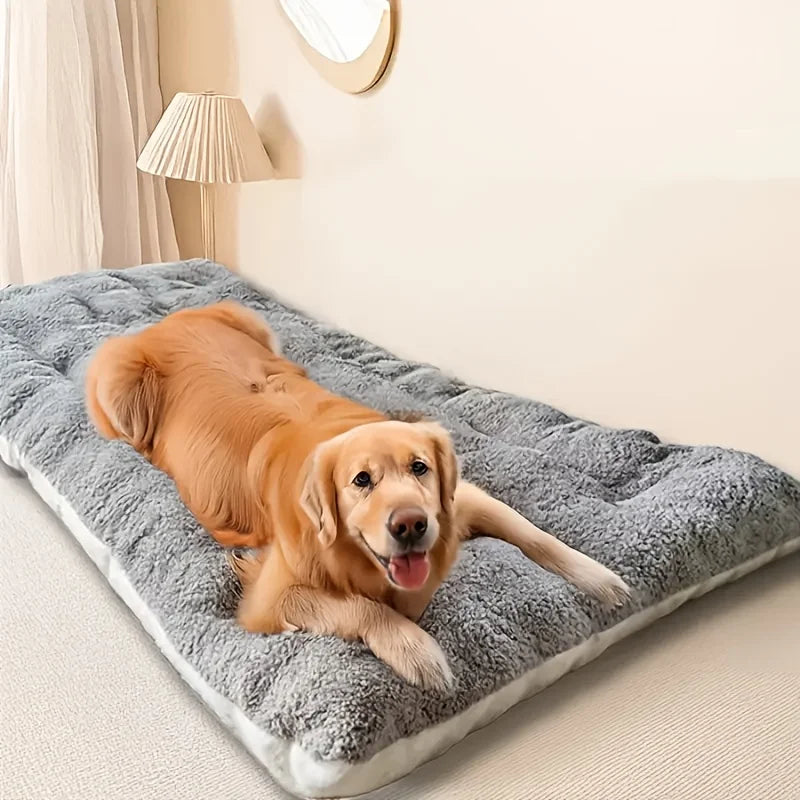 Cuccia per cani extra large in pelliccia spessa, super morbida