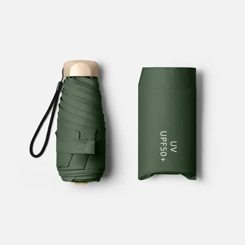 Ombrello da tasca pieghevole 55% Off, protezione UV e impermeabile