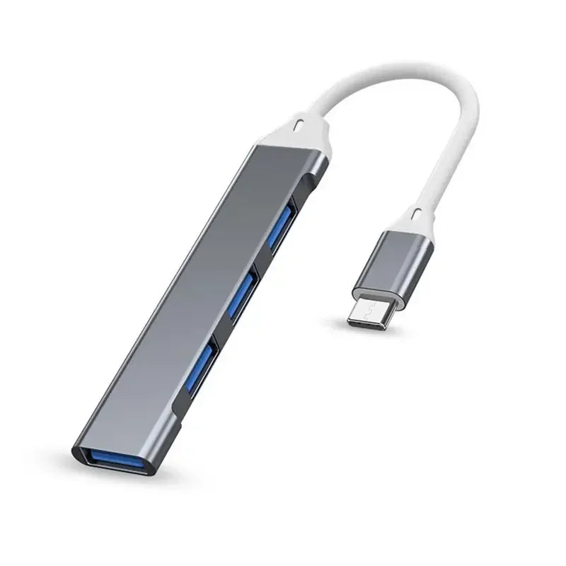 Hub USB 7 porte USB‑C 3.0, multi‑porta per MacBook, PC e laptop