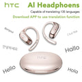 Cuffie Bluetooth AI V6.0 con microfono, touch control e traduzione Saymi