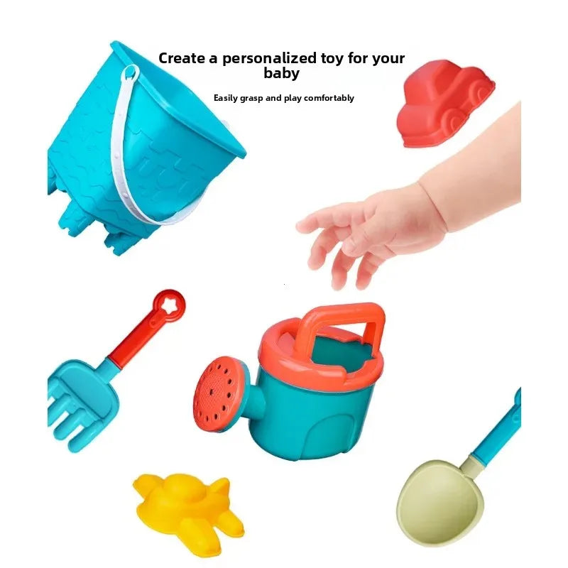 Set da 14/16 Giocattoli da Spiaggia per Bambini – Secchiello, Paletta e…