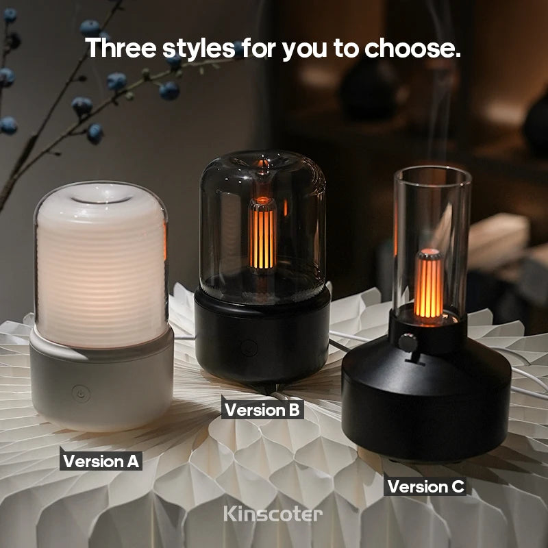 Diffusore d'Aria Portatile Mini USB con Luce Notturna e Nebulizzazione a Freddo…