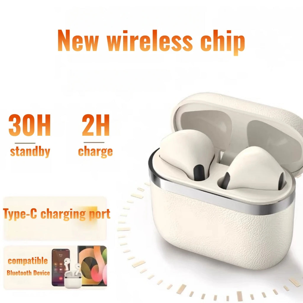 Auricolari True Wireless Bluetooth 5.4 semi in-ear, 72h di autonomia