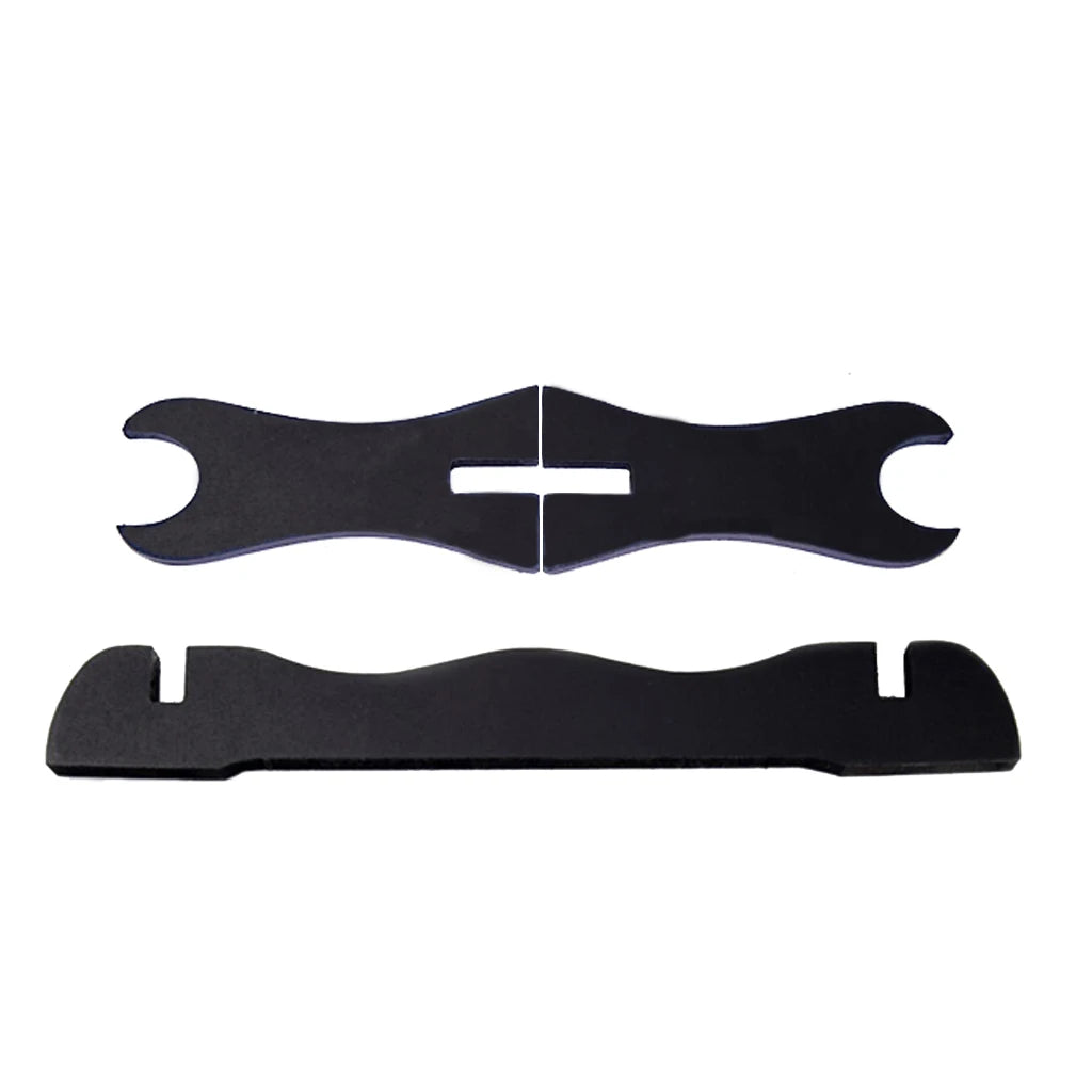 Large Sword Display Stand Holder 1/2 Layer Wooden Samurai Sword Desktop Display Rack for Katana Wakizashi Tanto Wand Organizer