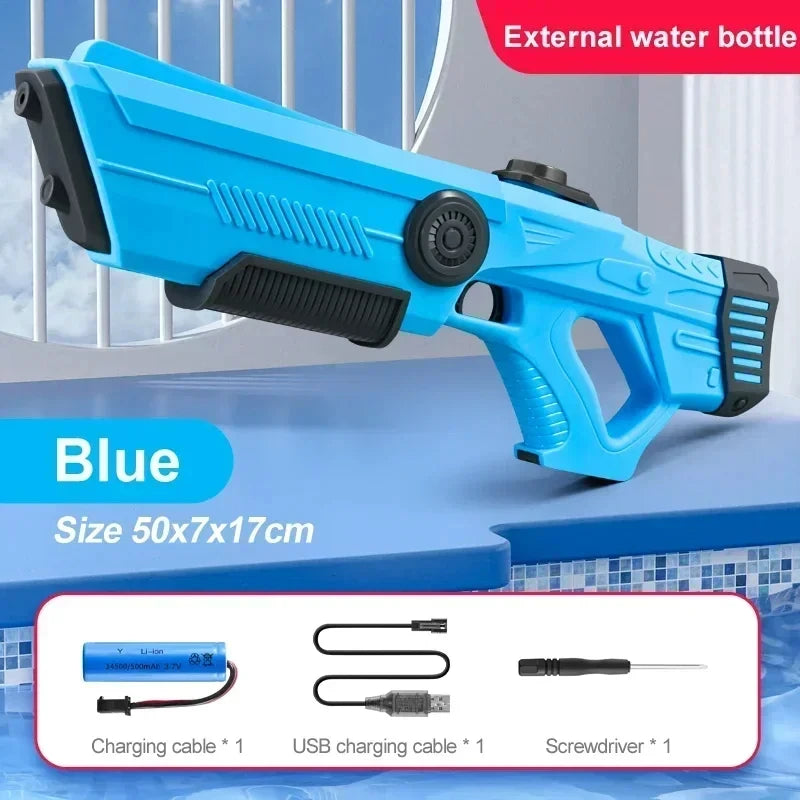 Pistola ad Acqua Automatica a Batteria per Estate, Gioco Esterno Bambini e…