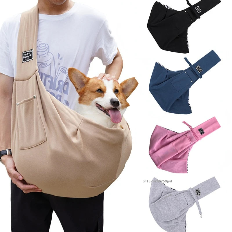 Borsa a tracolla per animali domestici – Trasporto comodo e portatile per cani,…